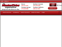 Tablet Screenshot of masterdrive.com